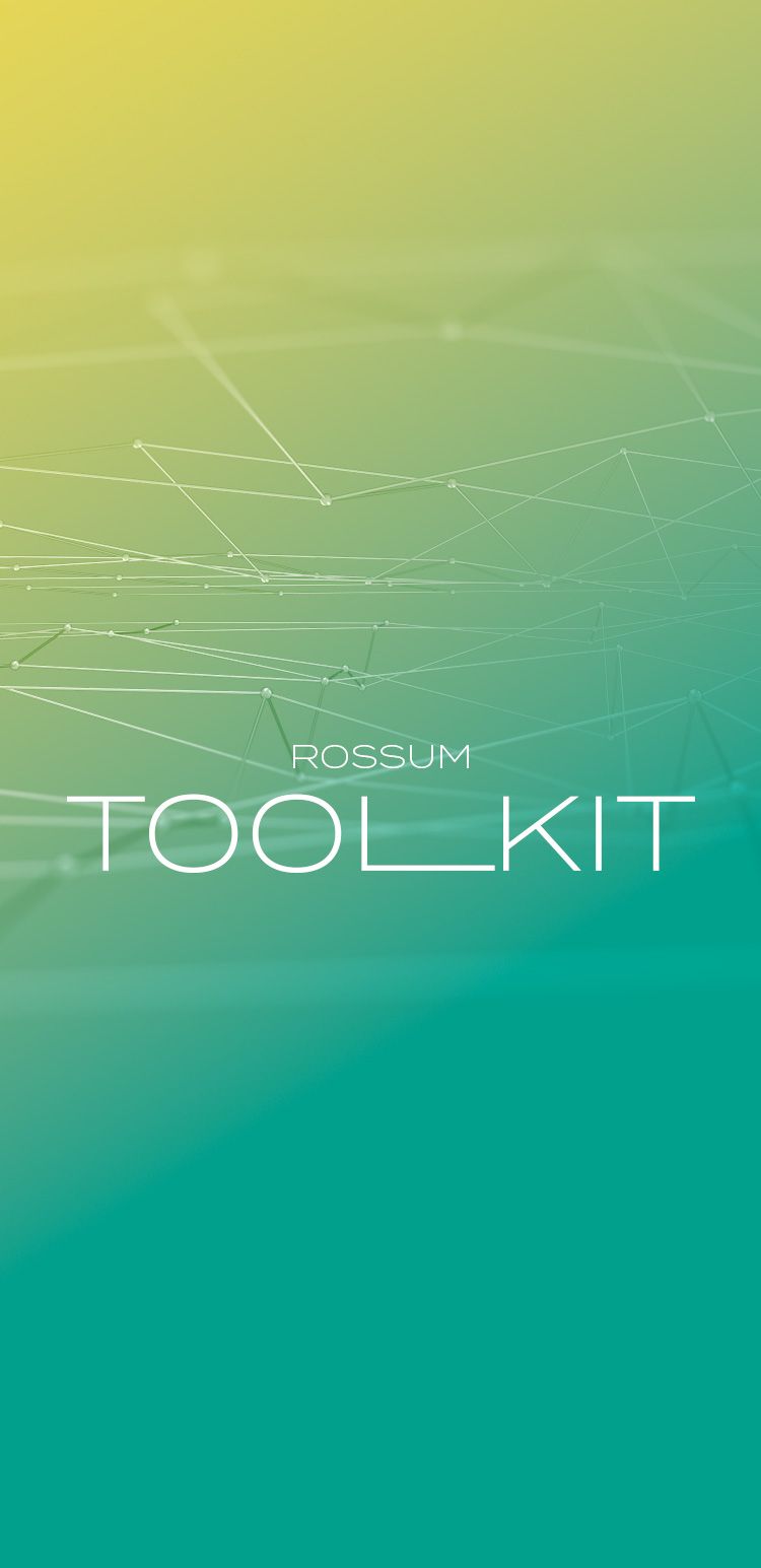 Rossum Toolkit- asentajan työkalupakki!